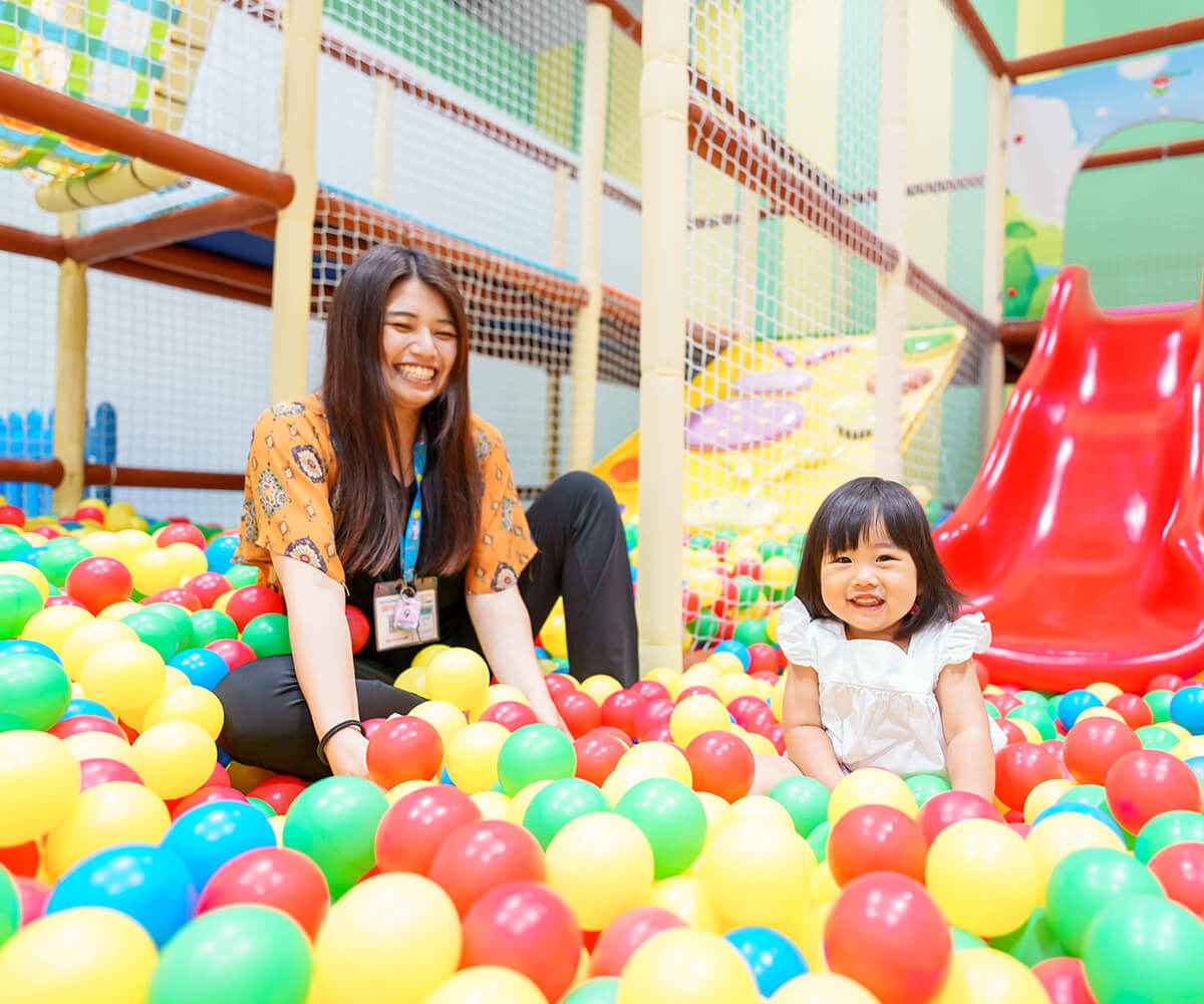 親子の絆を育む室内遊園地キッズユーエスランド